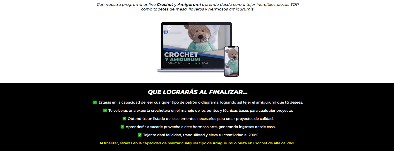 crochet y amigurumi emprende desde casa