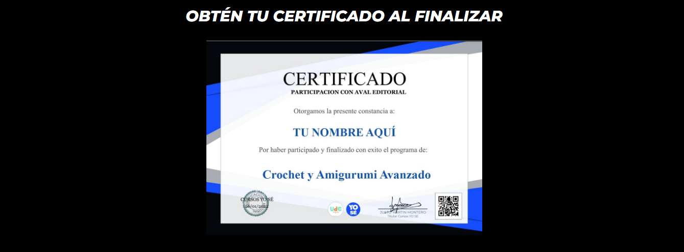crochet y amigurumi emprende desde casa