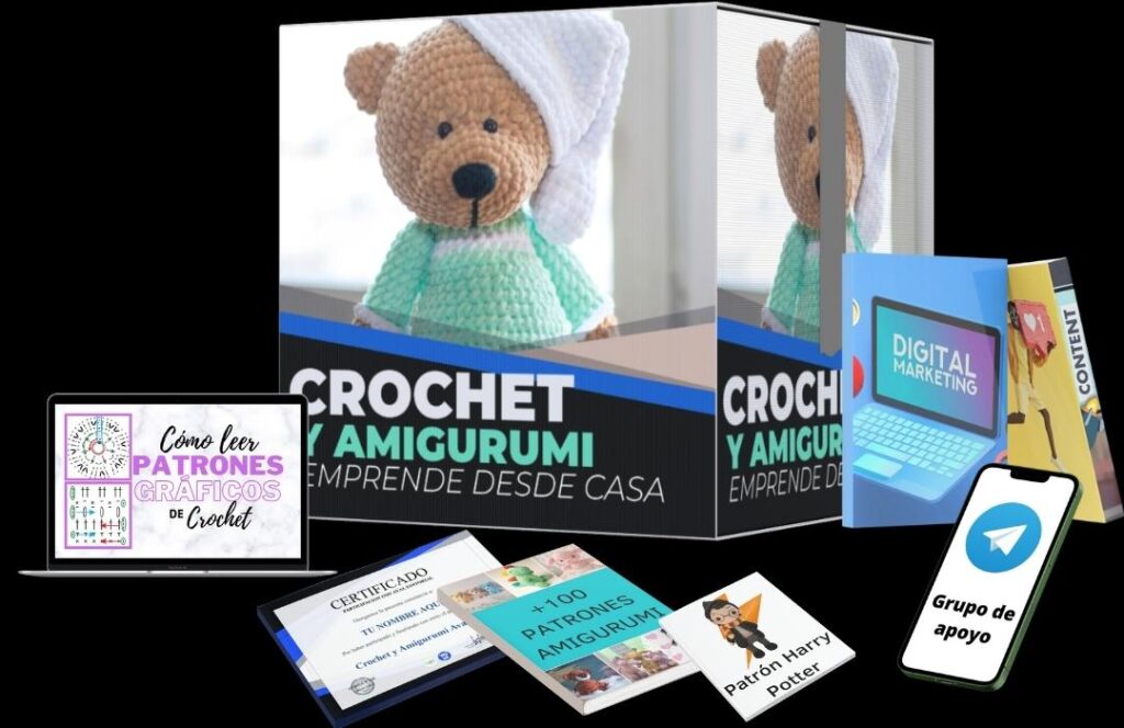 crochet y amigurumi emprende desde casa